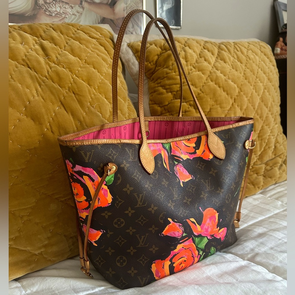 Louis Vuitton Stephen Sprouse Roses Neverfull
